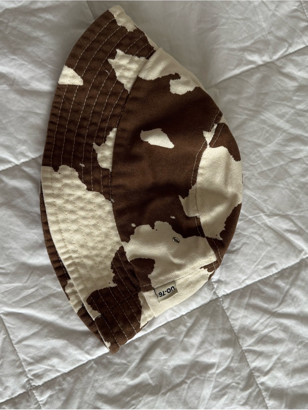 Urban Outfitters Brown & Cream cow print  Bucket Hat